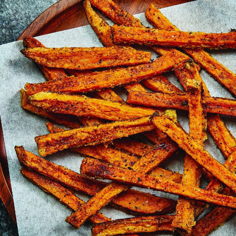 Batata no Forno com Queijo e Azeitonas