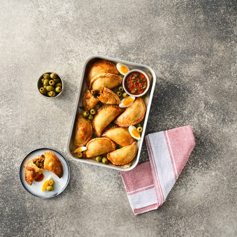 Batata no Forno com Queijo e Azeitonas