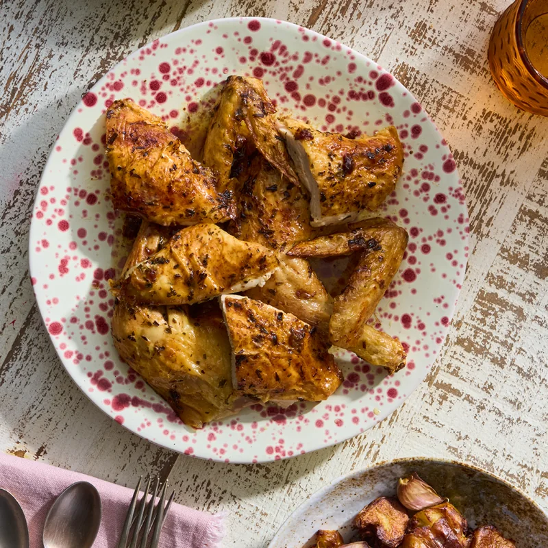 Frango com Batatas Assadas na Airfryer