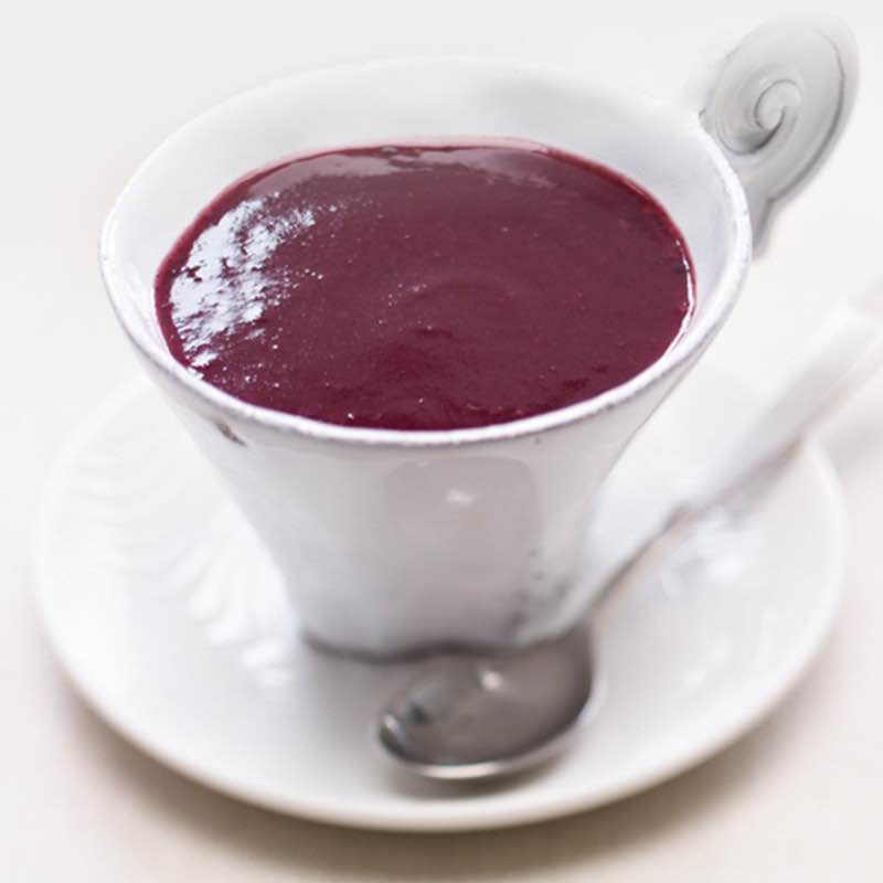 Atole Mexicano de Mirtilo e Cardamomo