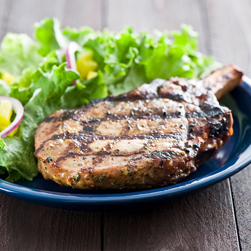 Costeletas de Porco com Ervas a Italiana