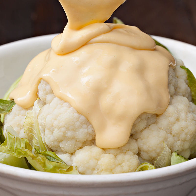 Couve Flor Gratinada