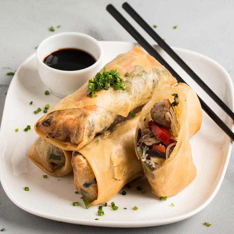 Crepes Enrolados Estaladiços