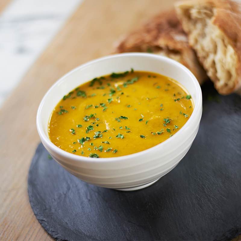 Sopa de Legumes com Caril