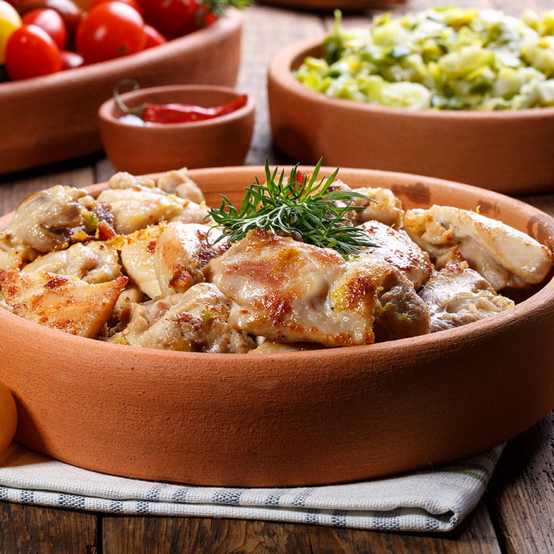 Frango Desossado Frito no Forno