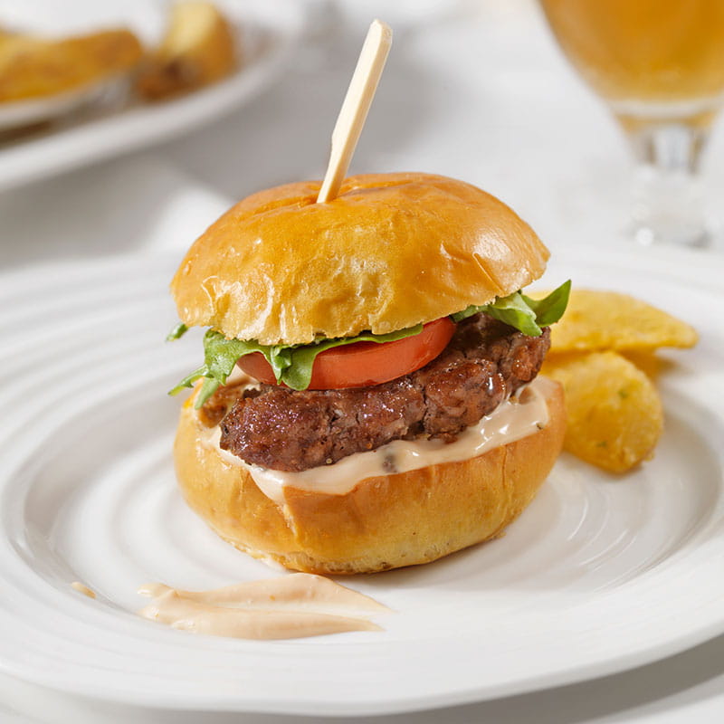 Hamburgueres com um toque Fumado