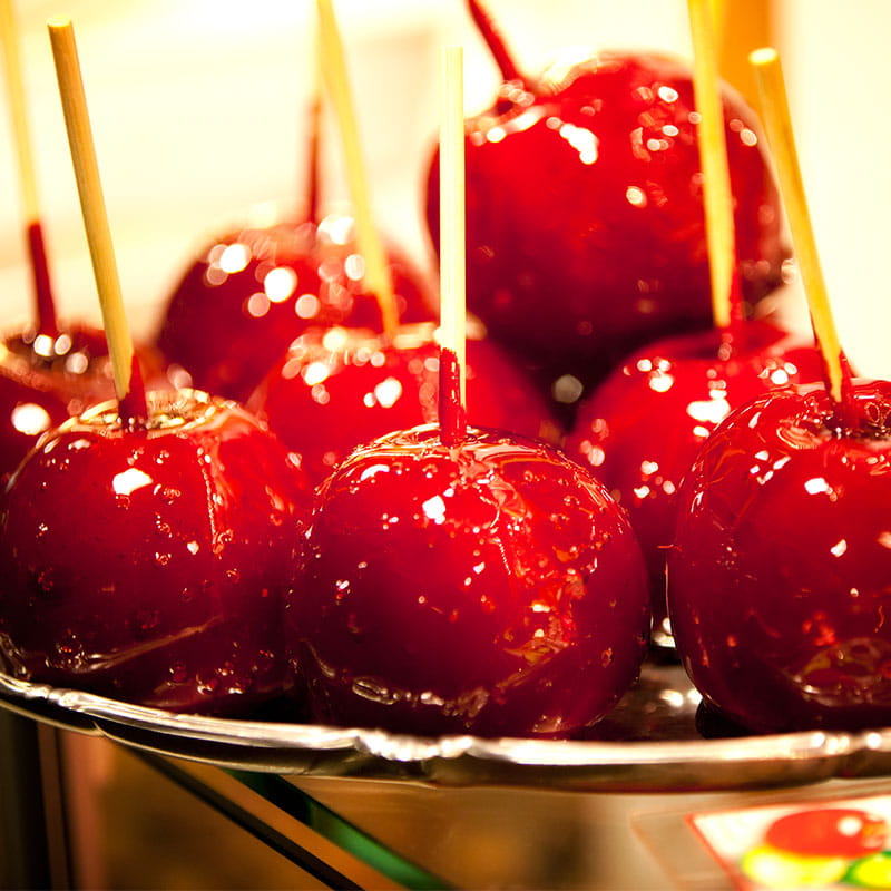 Maca Caramelizada com Canela