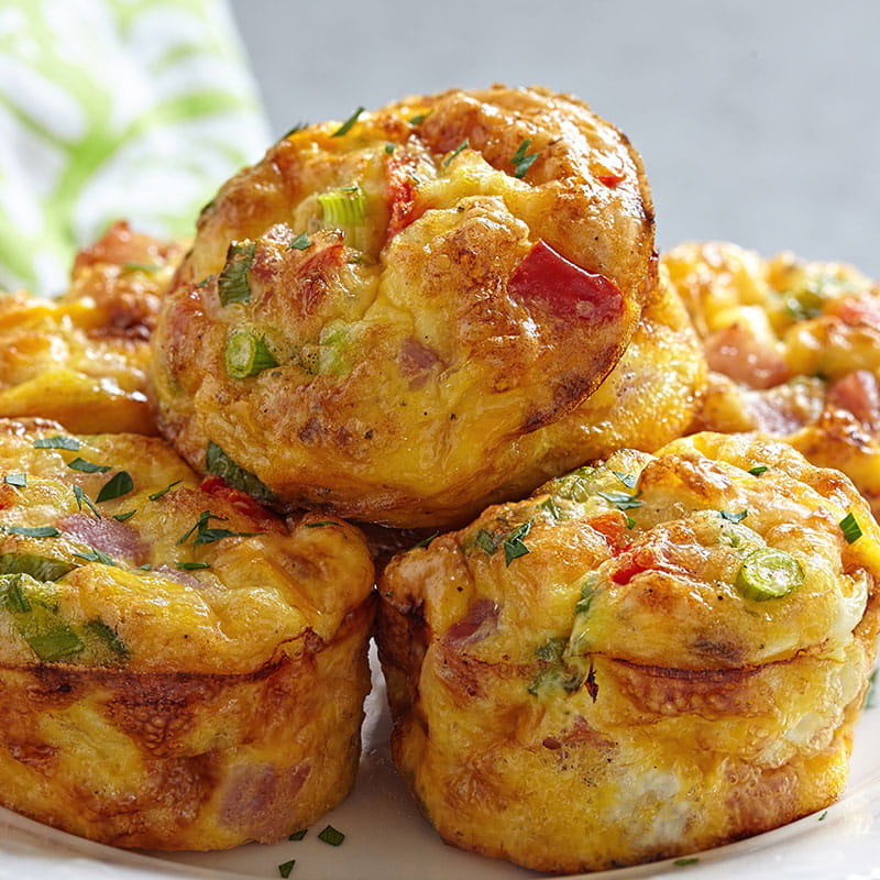 Mini Frittatas de Legumes