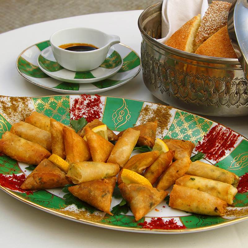 Bolsinhas de Frango a Marroquina