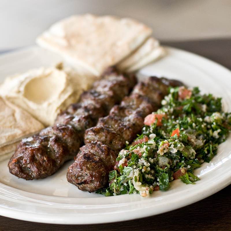 Borrego a Marroquina com Tabule