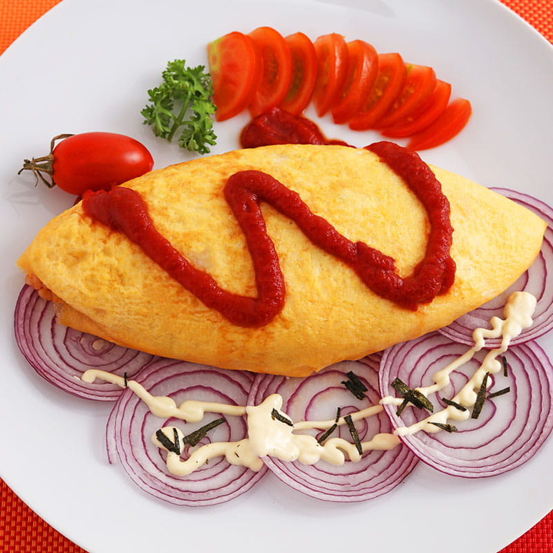 Omeleta Mexicana de Frango