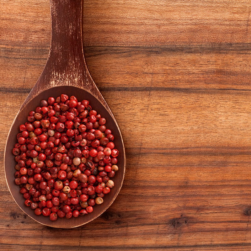 Peito de Pato com Pimenta Rosa