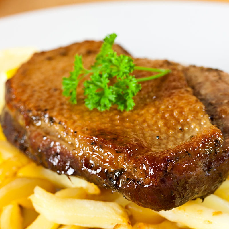 Peitos de Pato Marinados