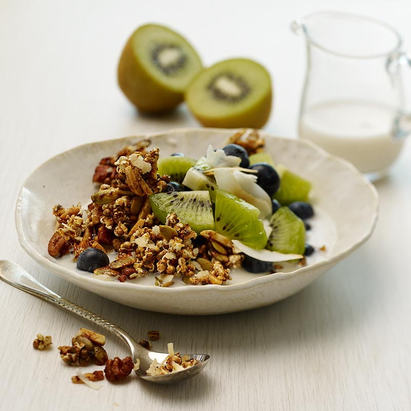 Granola com Pipocas de Sorgo