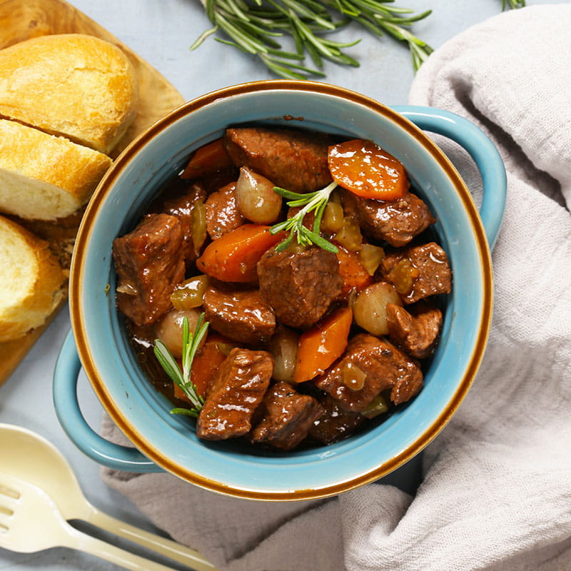 Porco Guisado aos Aromas do Campo