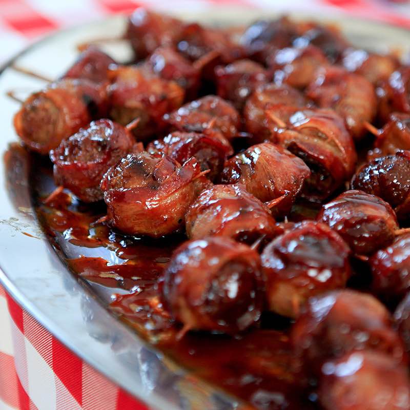 Almondegas com Recheio de Porco