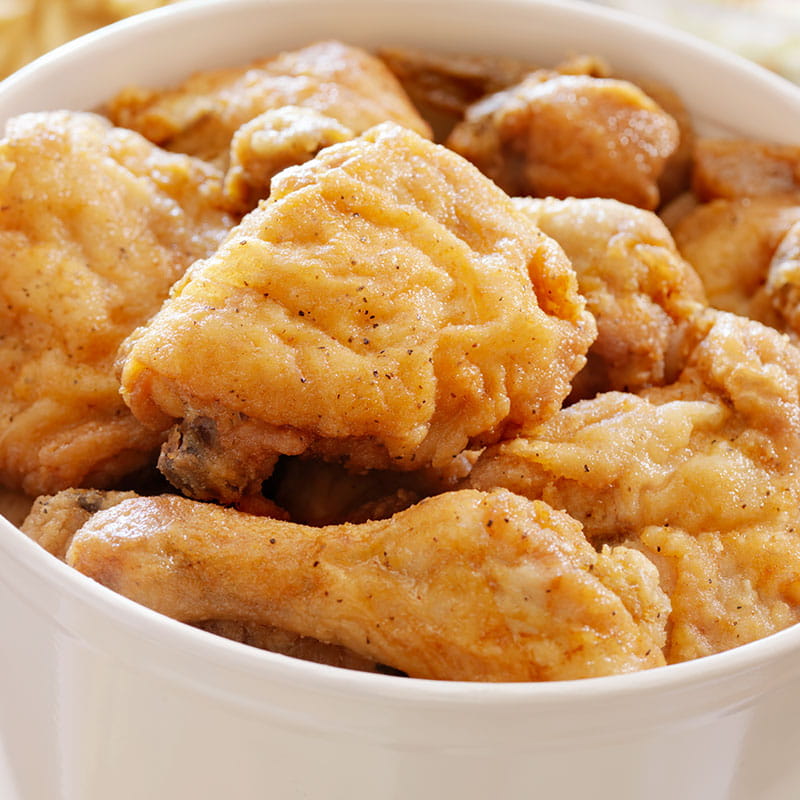 Receita Facil de Frango Frito no Forno