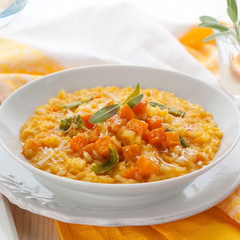 Risotto de Abobora e Salva