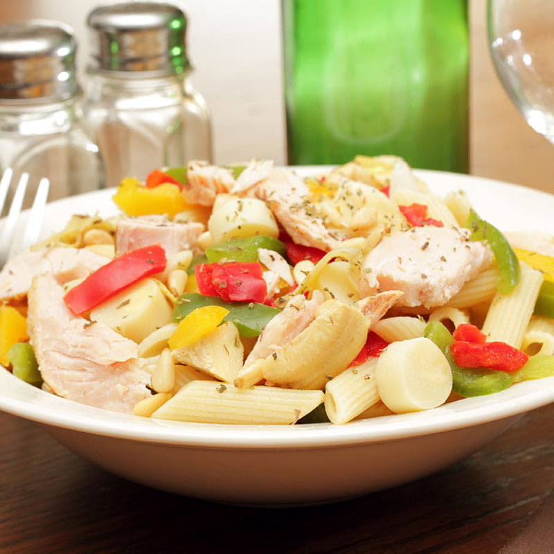 Salada de Frango com Massa