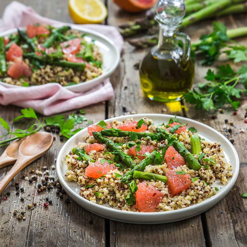 Salada de Quinoa com Moinho Pimenta do Chef