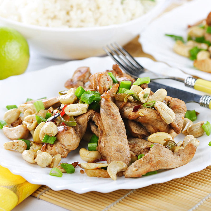 Salteado de Frango Tahine