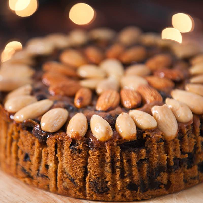 Bolo picante de Tamaras com Amendoas