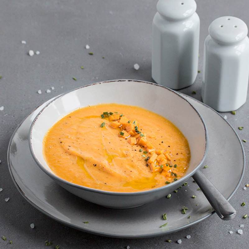 Sopa de Abobora com Especiarias