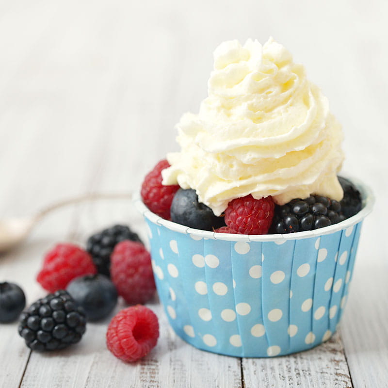 Taca de Frutos Vermelhos com Mistura de Pimentas